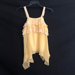 Girls yellow top